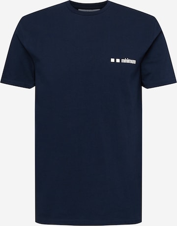 minimum Shirt in Blue: front