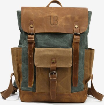 URBAN BAG - Mochila 'Memphis' en verde: frente