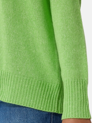 CASH-MERE.CH Oversized trui in Groen