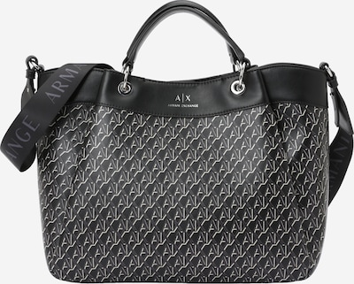 ARMANI EXCHANGE Shopper torba u crna / bijela, Pregled proizvoda