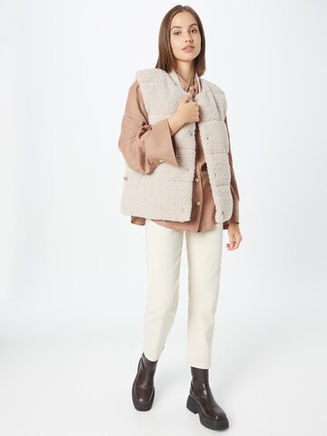 ESPRIT Weste in Beige