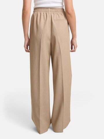 TOM TAILOR DENIM Wide Leg Hose in Beige