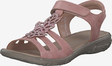 Sandales 'Celina 6401602' RICOSTA en rose : devant