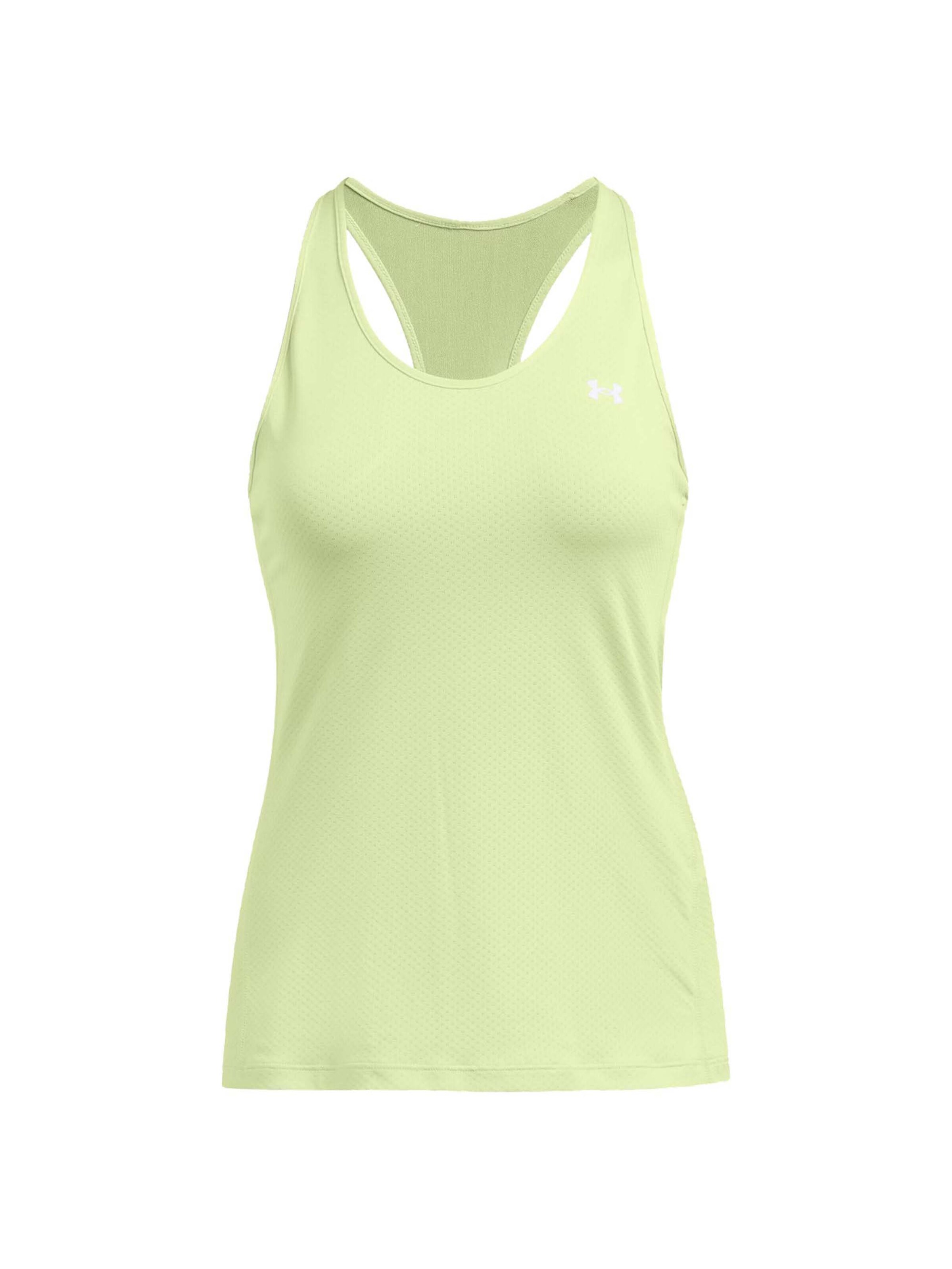 UNDER ARMOUR Sporttop in Grün: Vorderseite