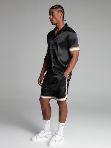 Regular fit Camicia di SikSilk in nero