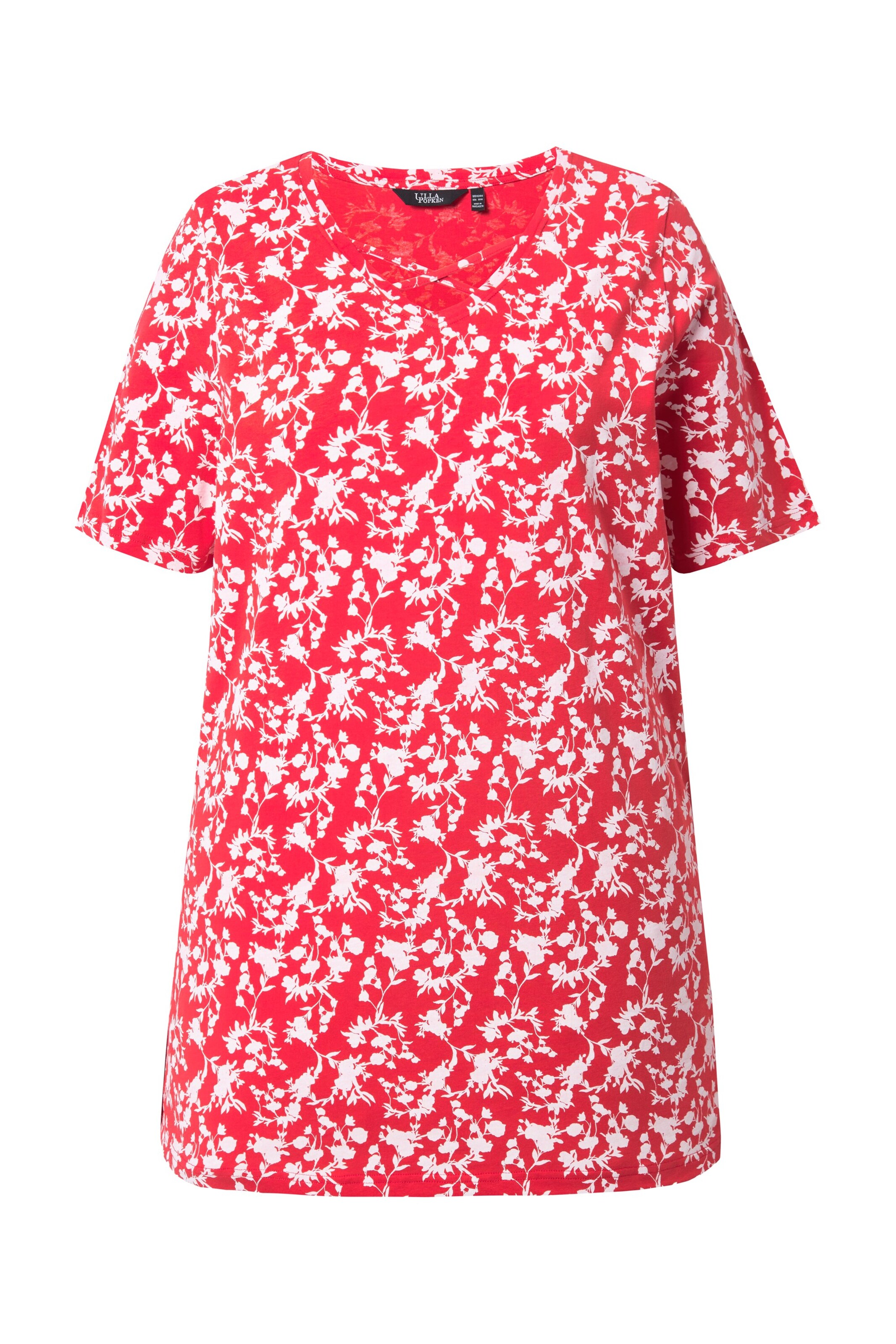 Ulla Popken Shirt in Red: front