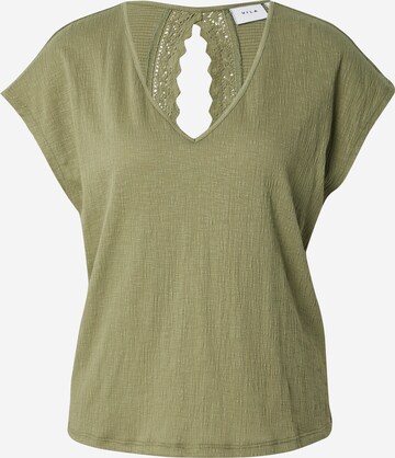 VILA Blouse 'SYMA' in Groen: voorkant