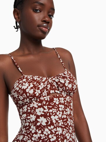 Robe d’été Bershka en marron