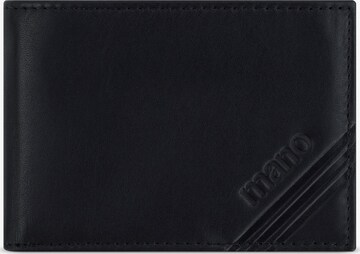 mano Wallet 'Don Antonio' in Black: front