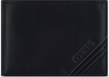 mano Wallet 'Don Antonio' in Black: front