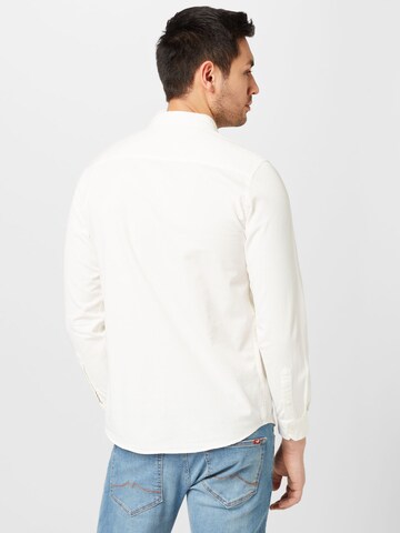 Coupe regular Chemise QS en blanc