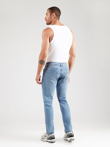 JACK & JONES Slimfit Jeansy 'JWHMIKE JJORIGINAL' w kolorze niebieski: tył