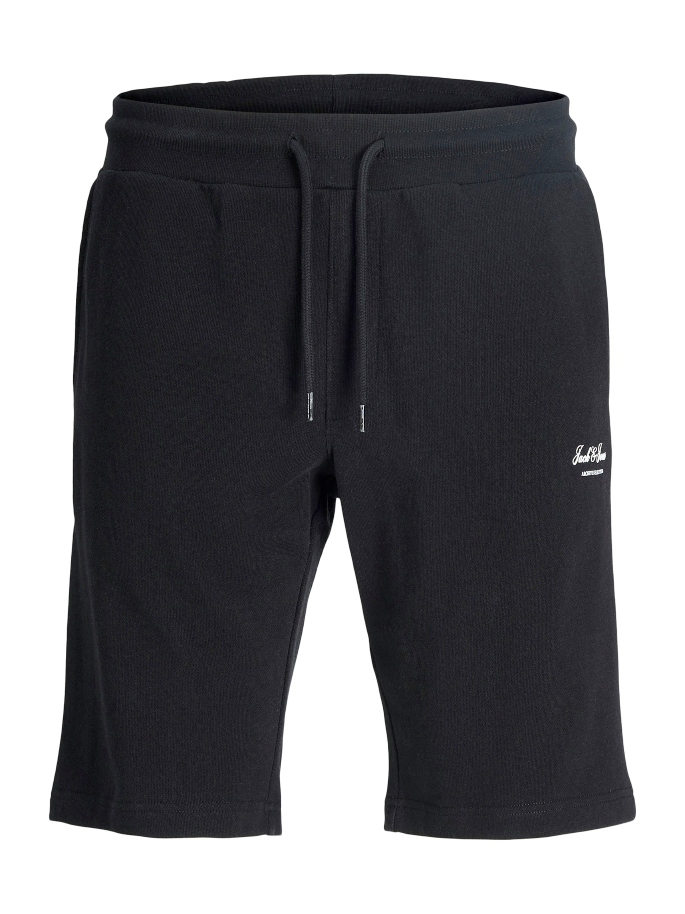 JACK & JONES Pants 'JPSTGORDON ARCHIVE' in Black: front
