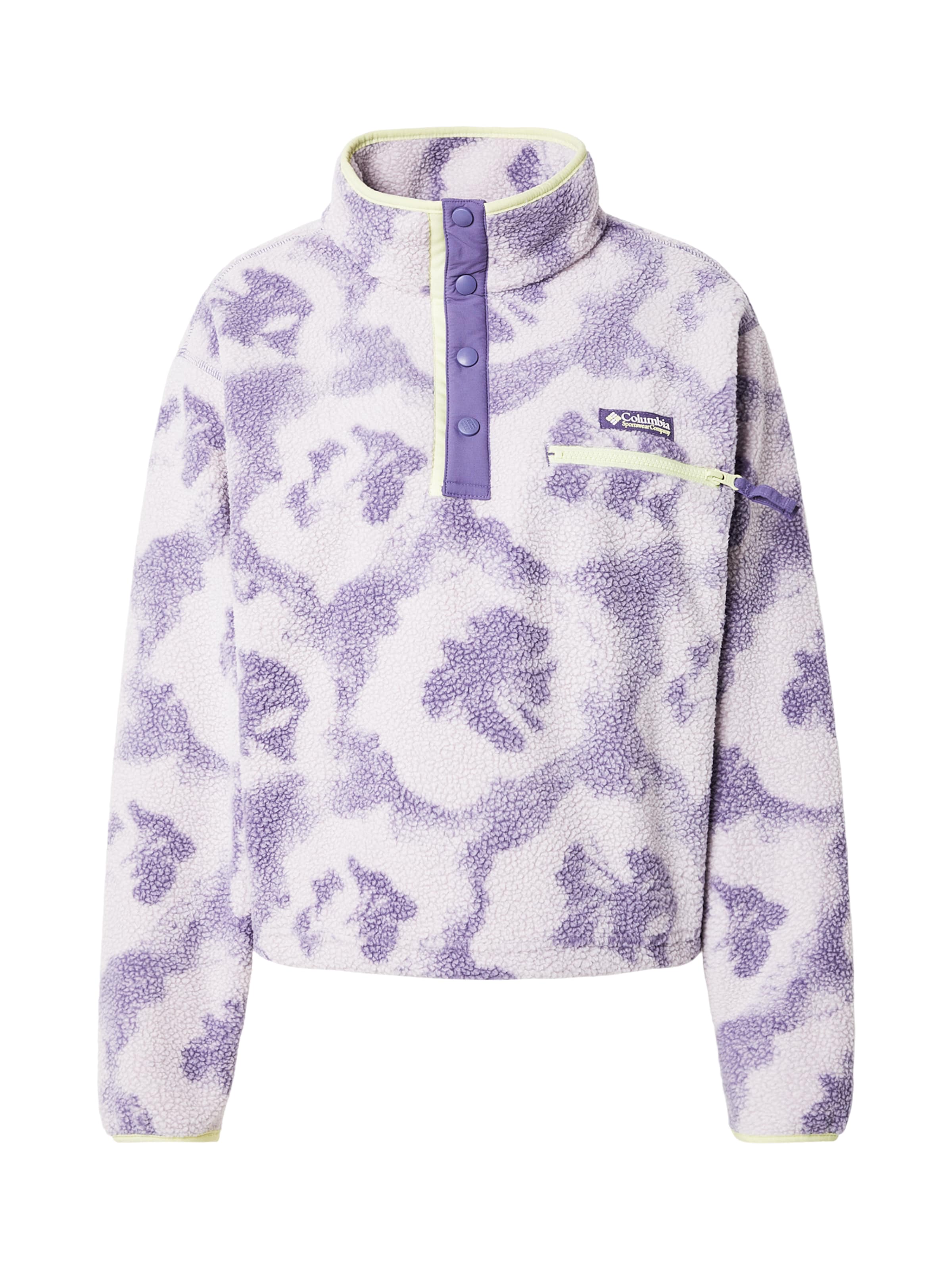 COLUMBIA Športen pulover 'Helvetia™ II' | vijolična barva: sprednja stran