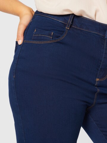 Dorothy Perkins Curve Regular Jeans 'Ellis' in Blue