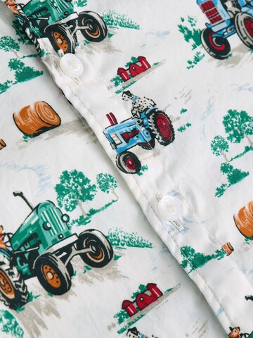 Next - Ajuste regular Camisa 'Cath Kidston' en blanco