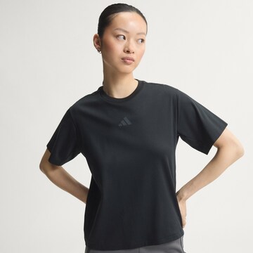 ADIDAS SPORTSWEAR Funkcionalna majica 'Z.N.E.' | črna barva: sprednja stran