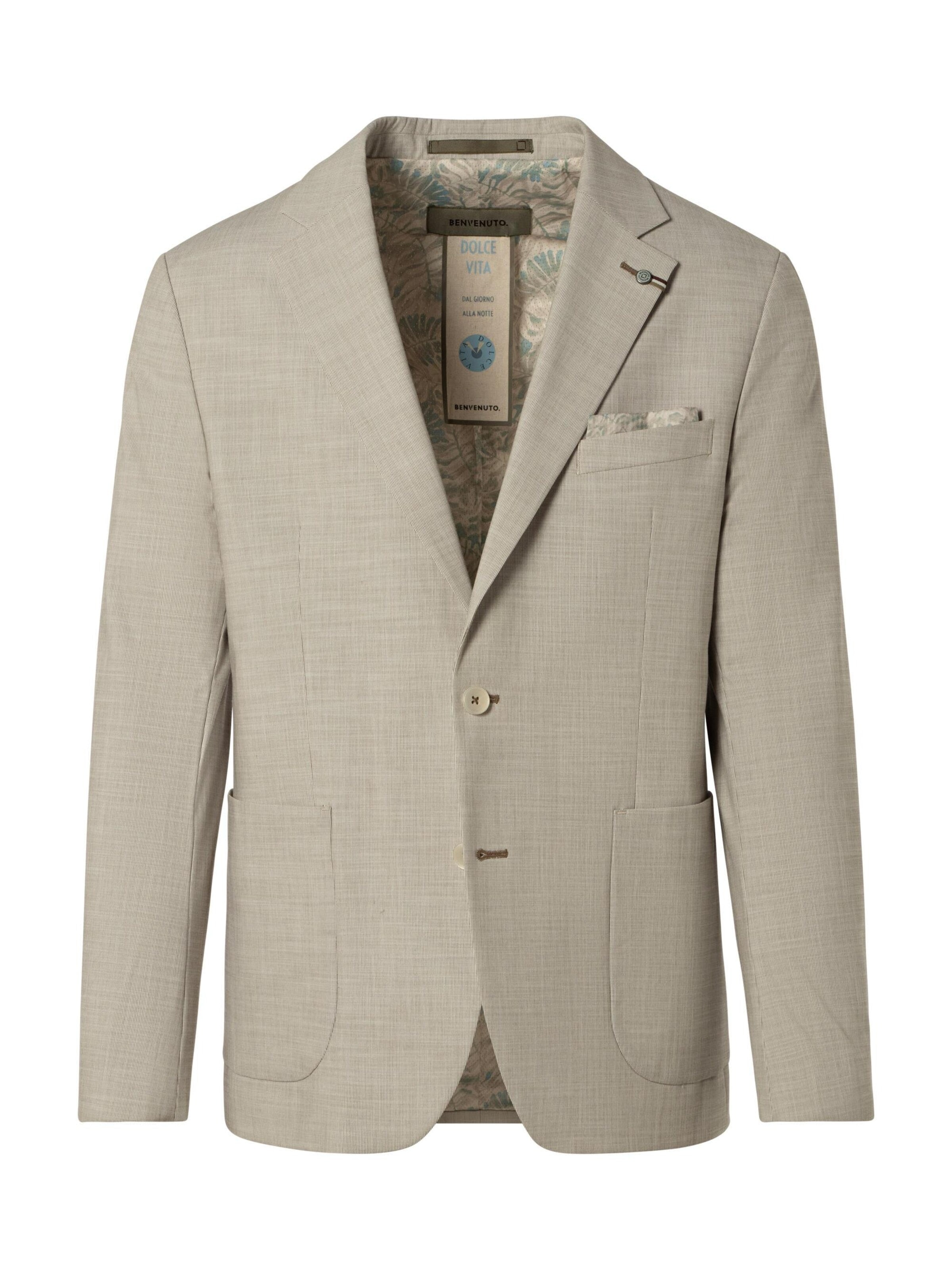 BENVENUTO Slimfit Pak 'LAZIO MESSINA 5606' in Bruin: voorkant