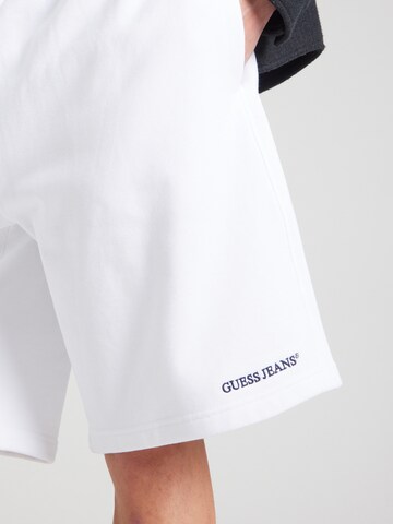 Loosefit Pantaloni di GUESS JEANS in bianco
