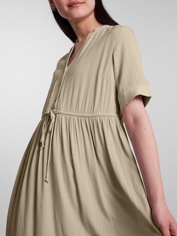 PIECES - Vestido camisero 'Otena' en beige