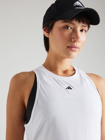 ADIDAS PERFORMANCE Sport top 'Designed For Training' - fehér