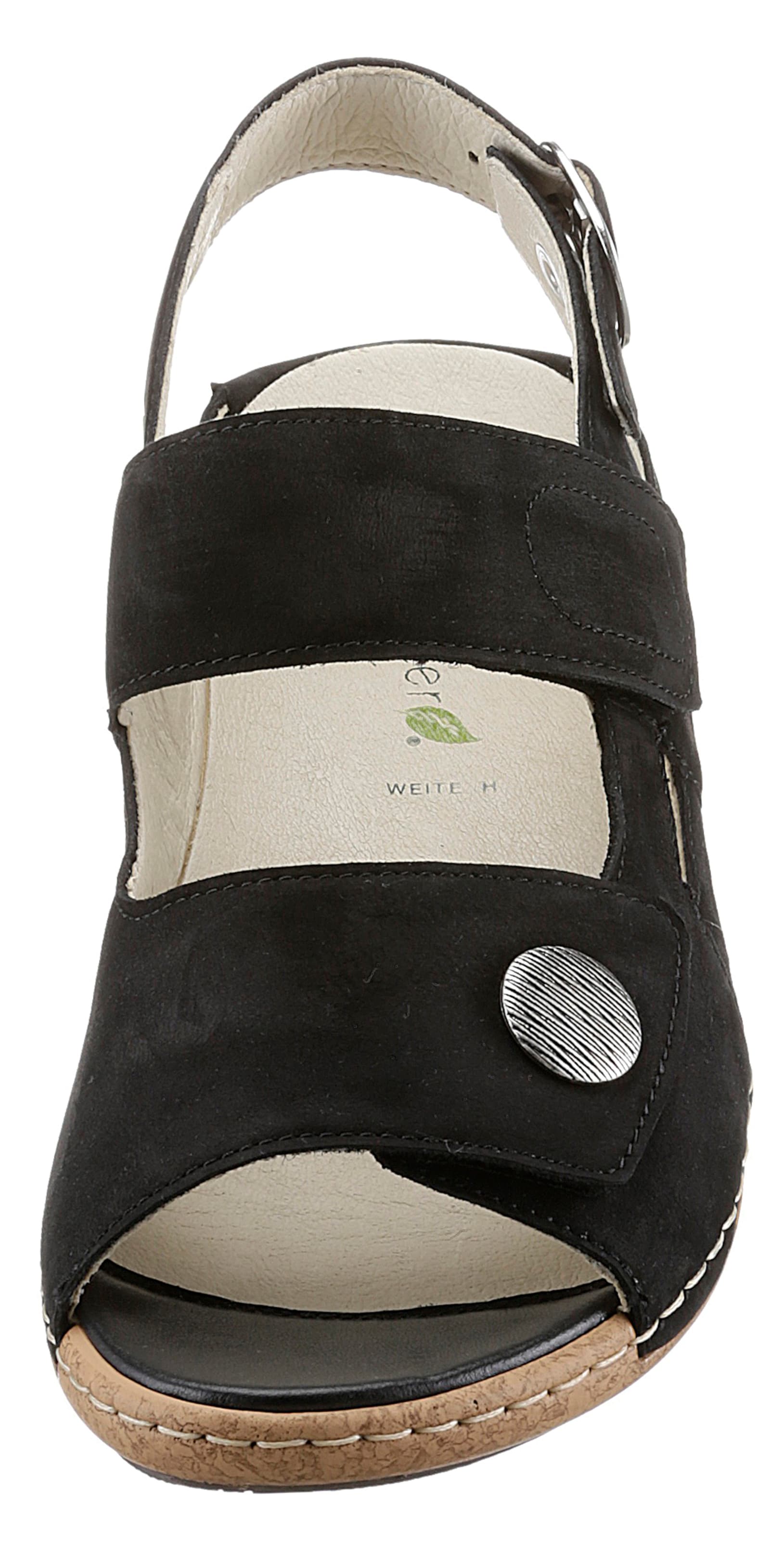 WALDLÄUFER Sandals in Black