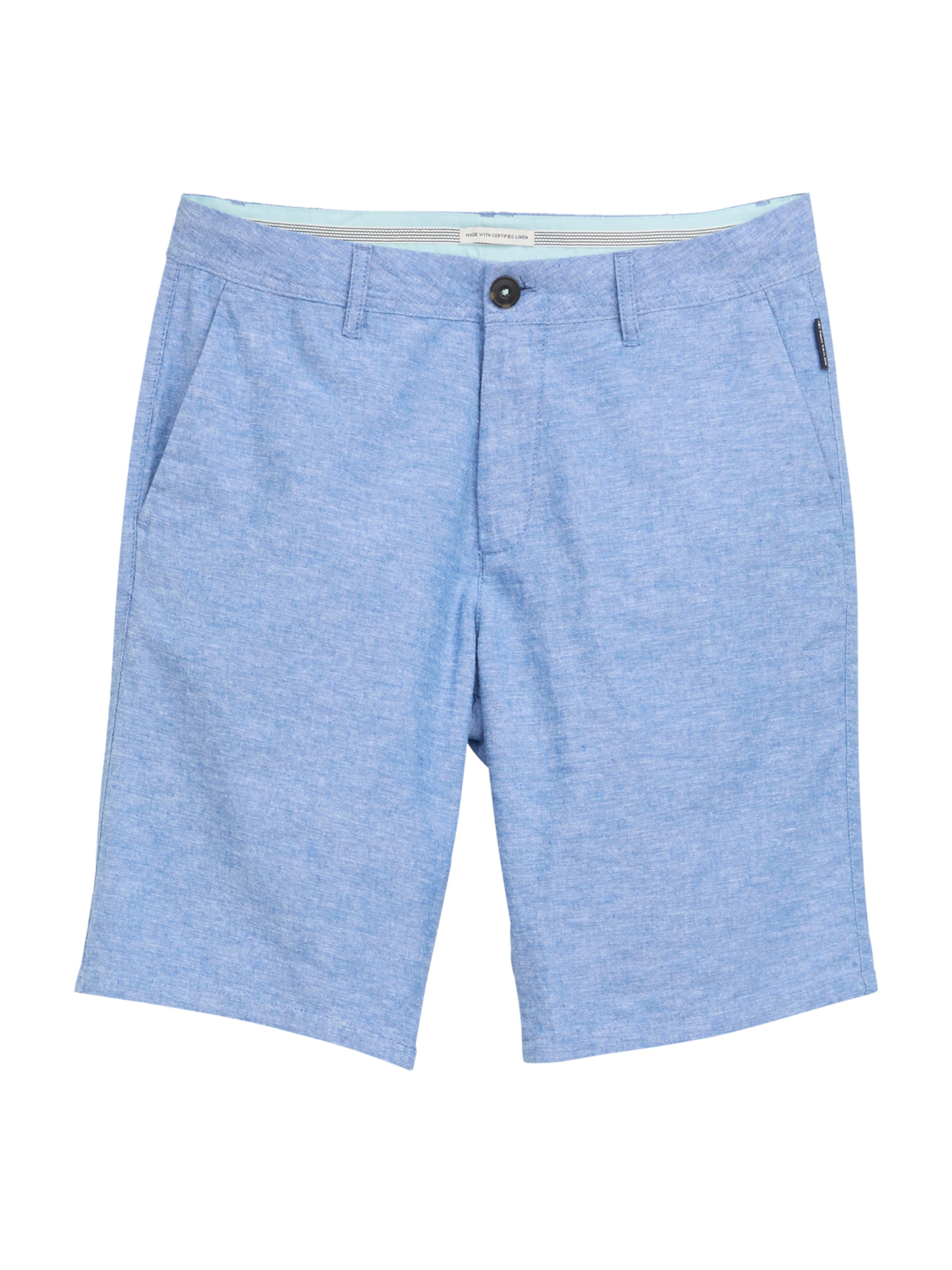 Pantaloni eleganți de la TOM TAILOR pe albastru: față