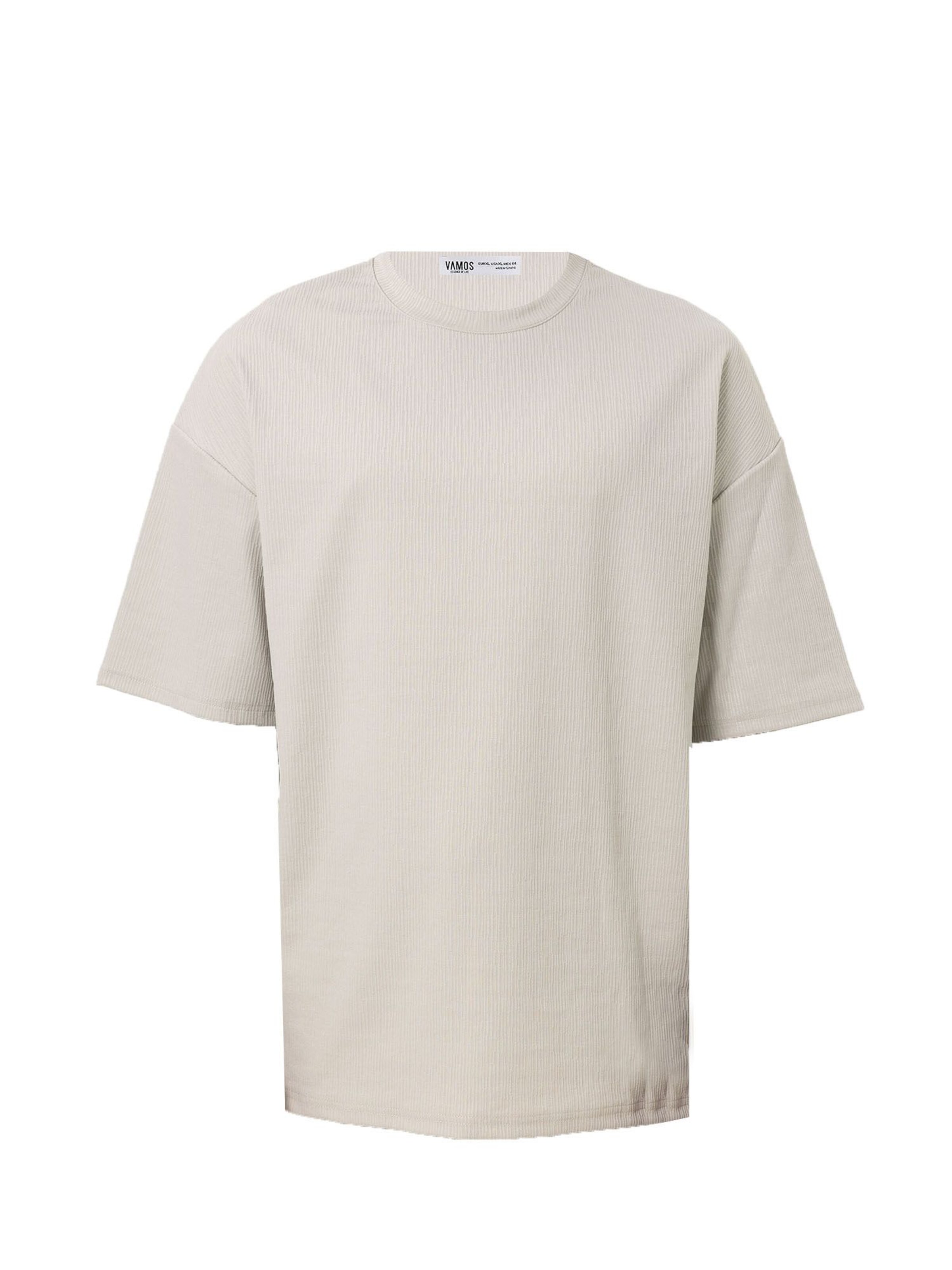 VAMOS CLO Tričko - Sivá: predná strana