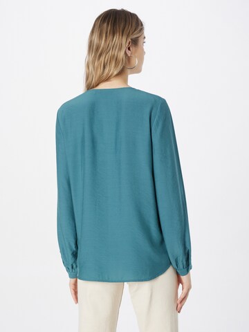 TOM TAILOR Bluse in Blau