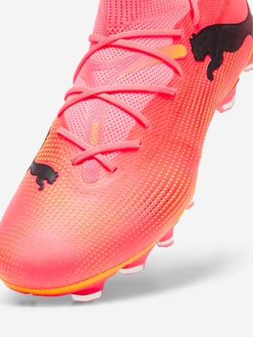 PUMA - Zapatillas de fútbol 'Future 7 Match' en rosa
