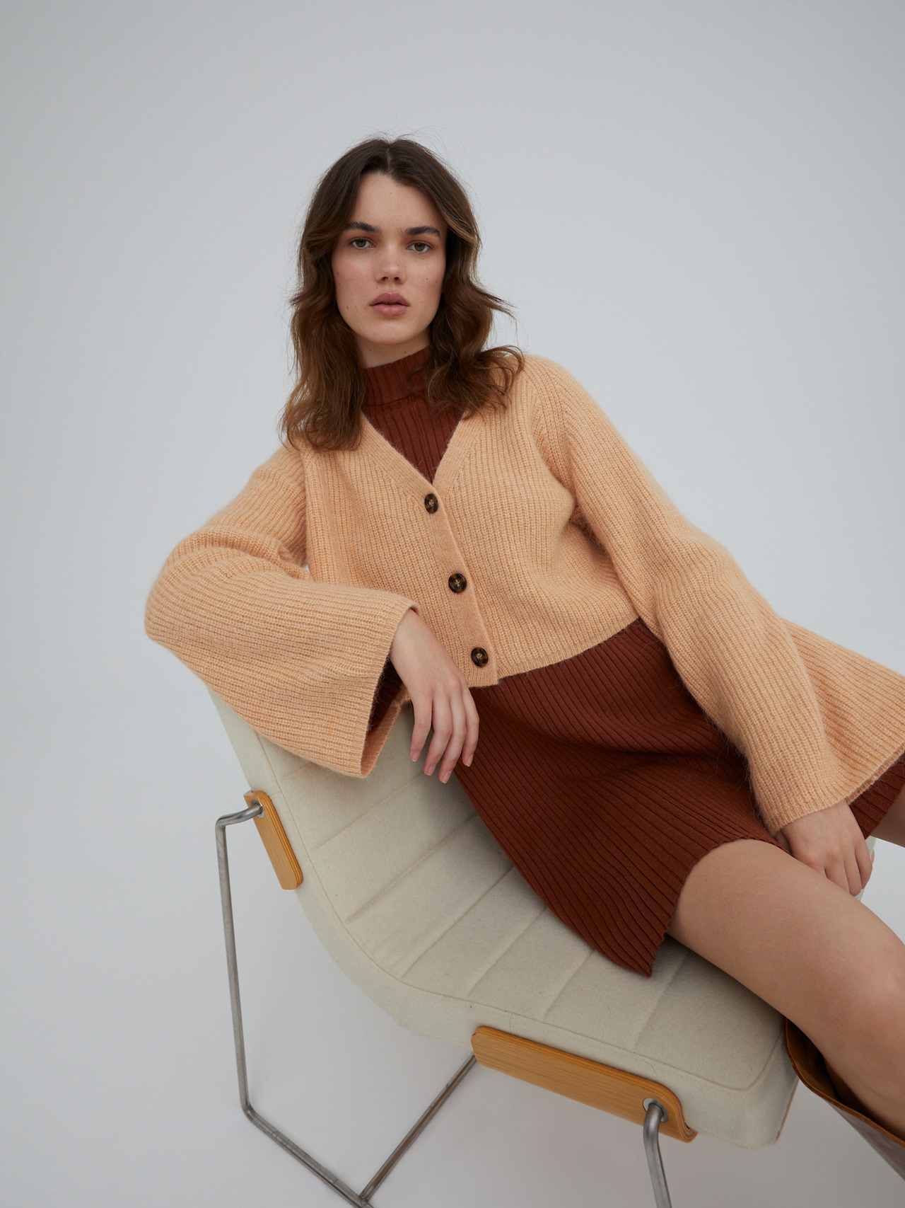 EDITED Robe 'Madalyn' marron