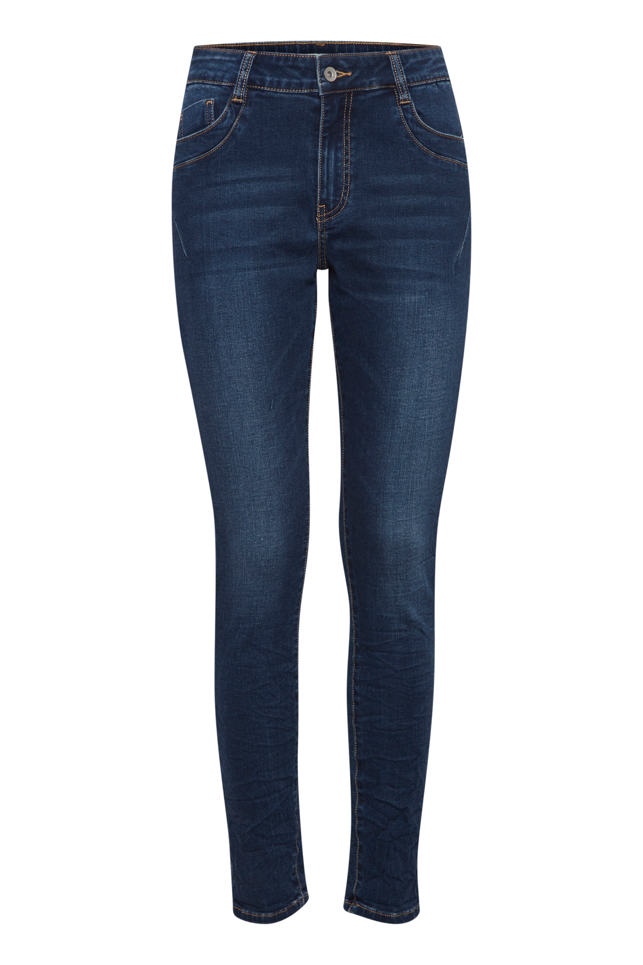 b.young Slimfit Jeans in Blauw: voorkant