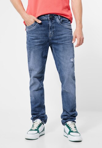 Street One MEN Regular Jeans in Blue: front