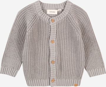 Lil'Atelier Вязаная кофта 'EMLEN' в Серый: спереди