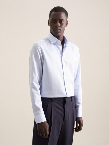 SEIDENSTICKER Regular fit Business shirt in Blue: front