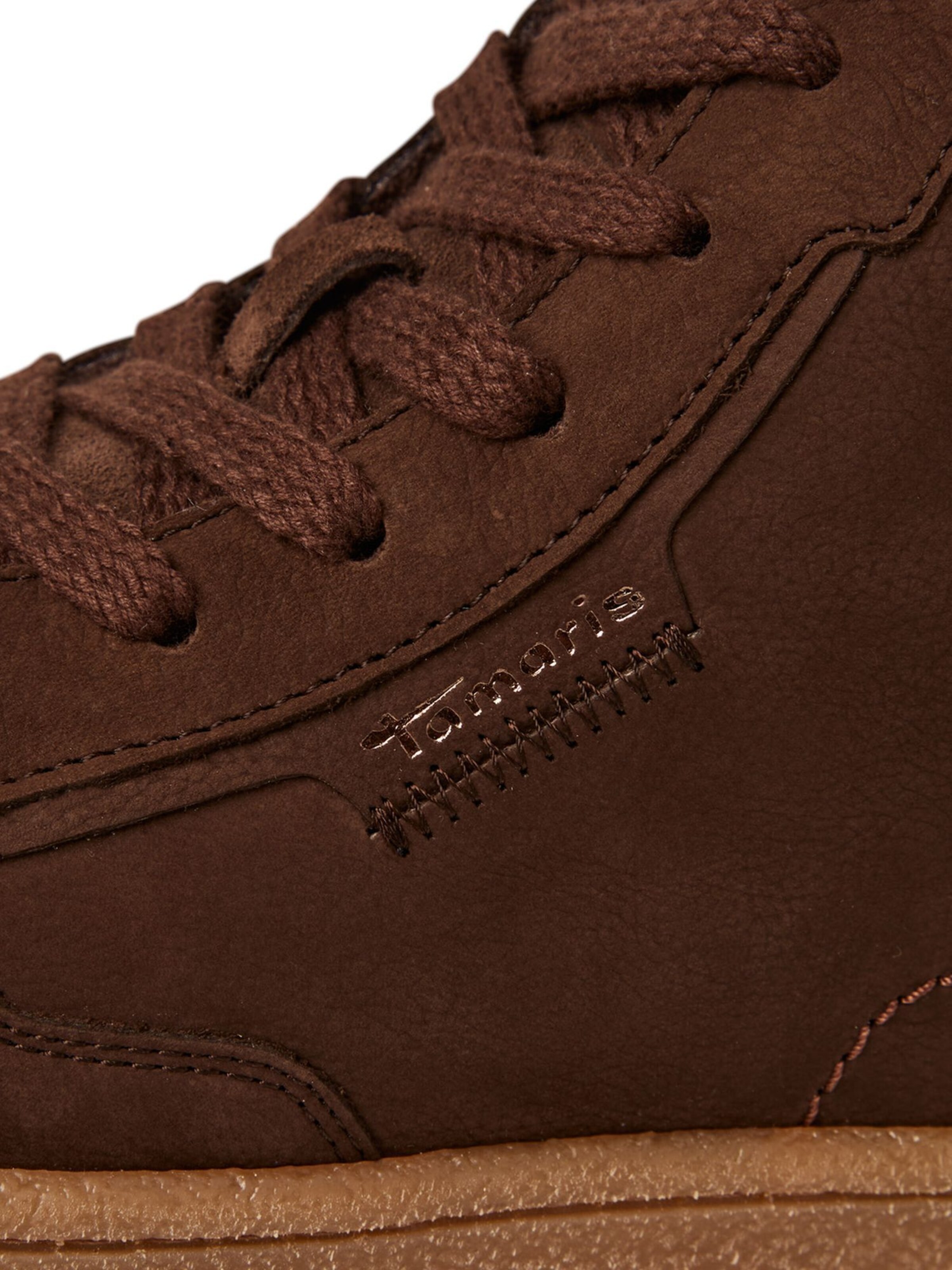 Stivaletto stringato di Tamaris in marrone