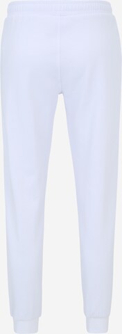 Effilé Pantalon de sport Sergio Tacchini en blanc