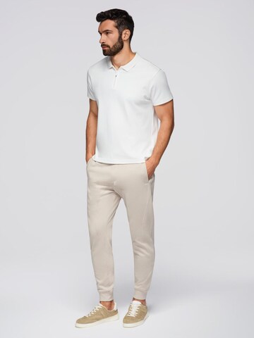 Ombre Tapered Broek in Beige
