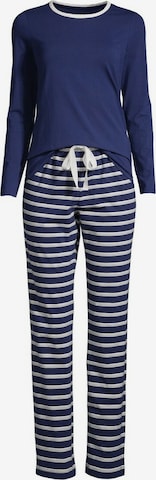 Lands‘ End Pajama in Blue: front