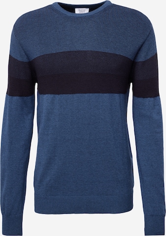 Pull-over BURTON MENSWEAR LONDON en bleu : devant