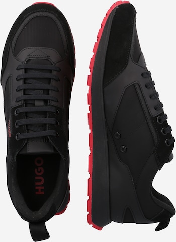 HUGO Red Rövid szárú sportcipők 'Icelin' - fekete