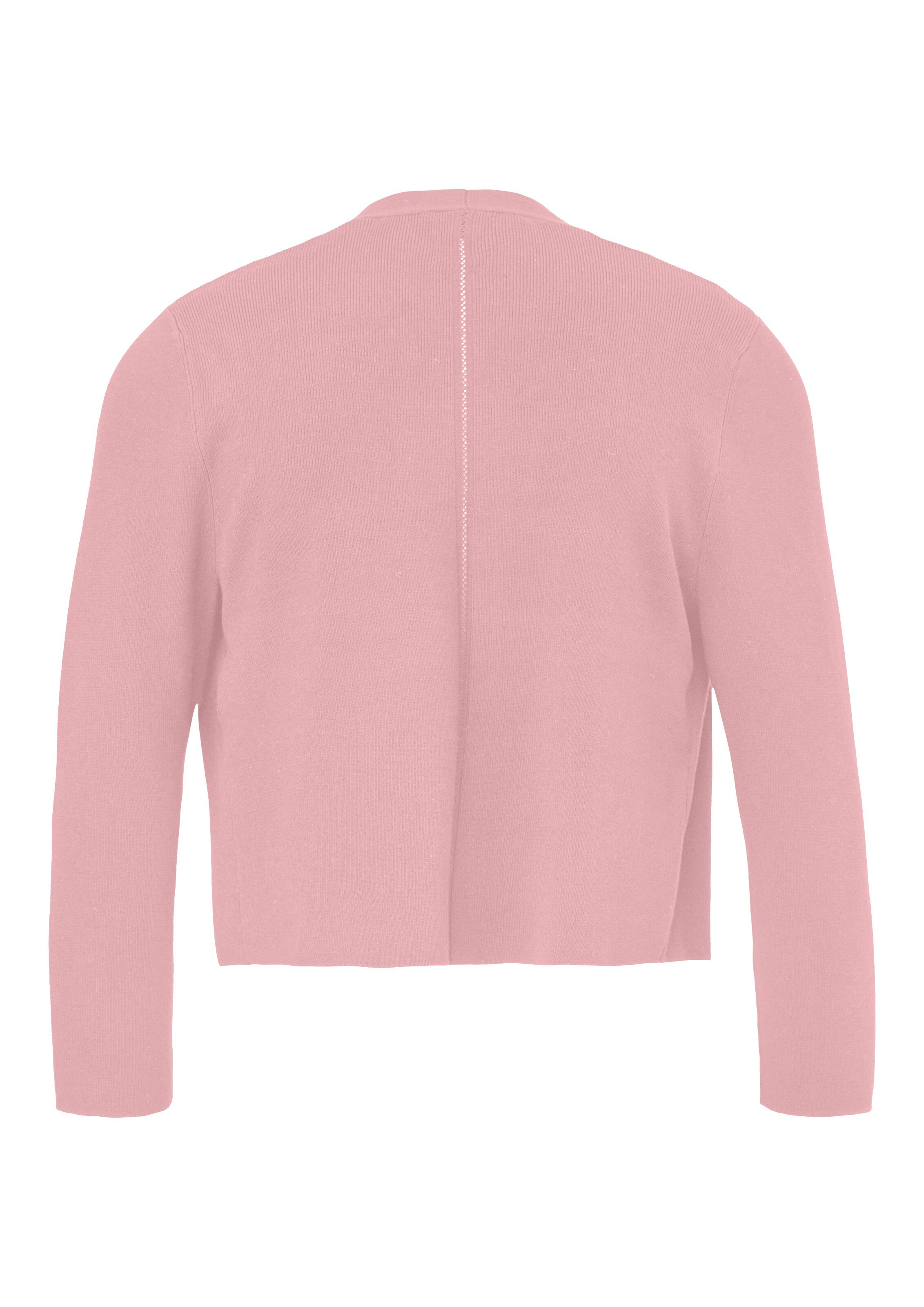 COMMA Strickjacke in Pink: Rückseite