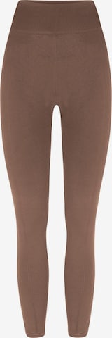 Born Sports Top 'India' in Brown: front