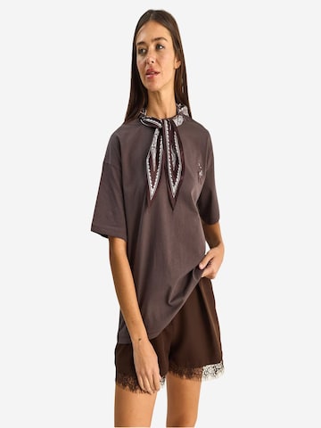 Bianco Lucci Shirt in Brown