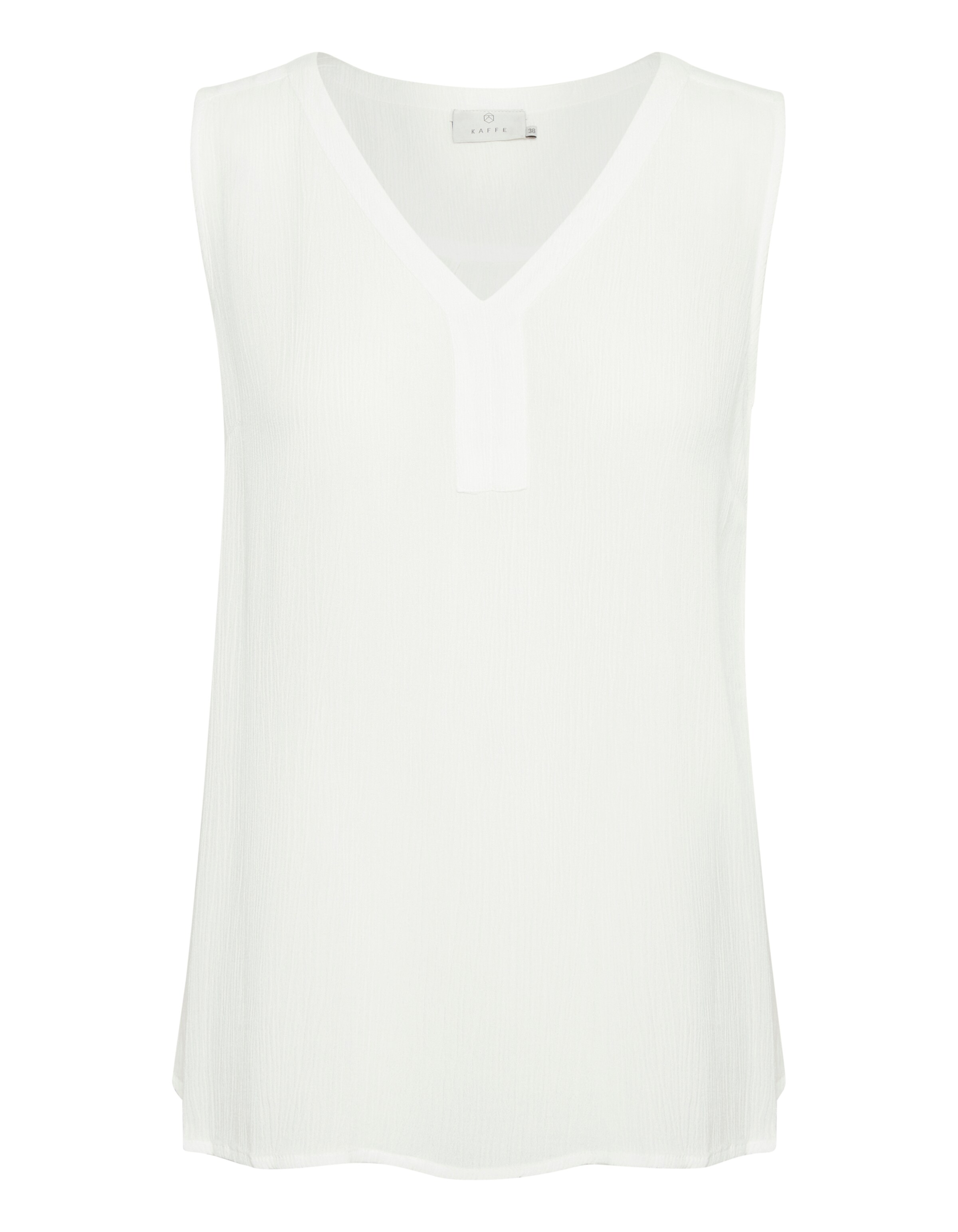 Kaffe Halenka 'Amber' – bílá: přední strana