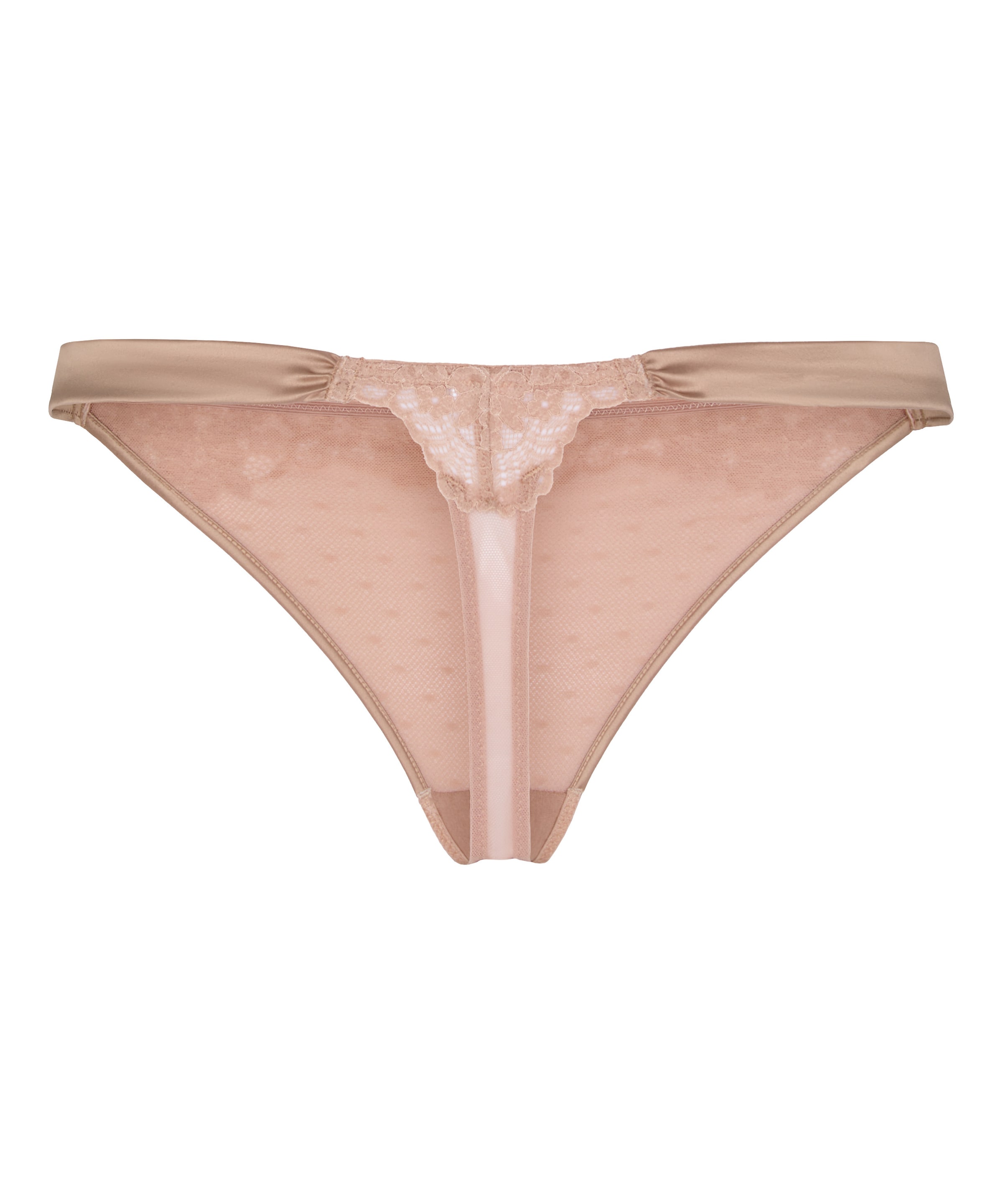 Hunkemöller String 'Laila' in Bruin