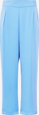 ONLY Carmakoma Wide leg Pleat-front trousers 'JOLEEN JACKIE' in Blue: front