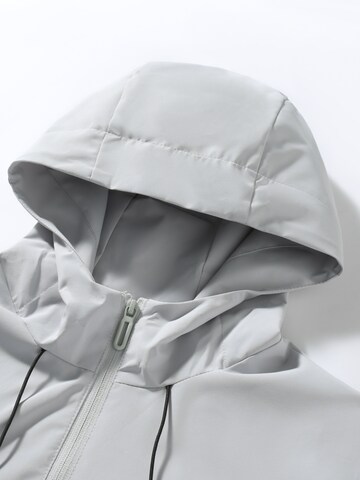 YOUTHUP Athletic Jacket 'Kombi' in Grey