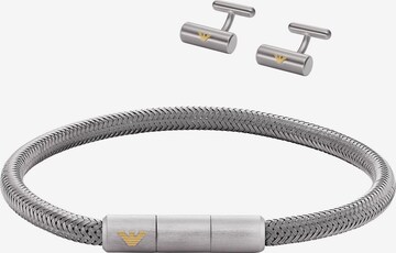 Bracelet Emporio Armani en argent : devant