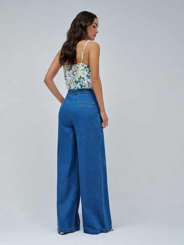 Regular Pantalon chino Salsa Jeans en bleu